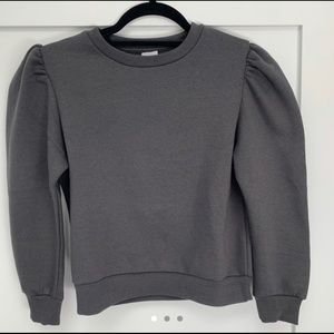 SOLD ON ANOTHER PLATFORM ZARA KID BALOON SLEEVE SWEATER NEW W TAGS